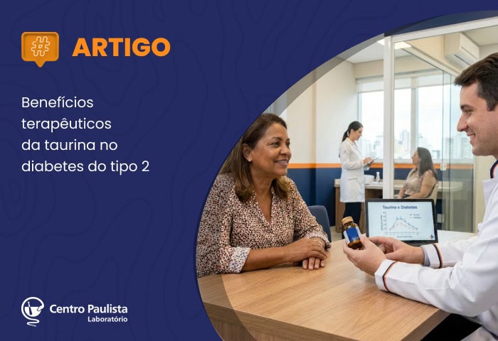 Benefícios terapêuticos da taurina no diabetes do tipo 2