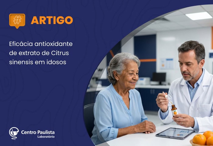 Eficácia antioxidante de extrato de Citrus sinensis em idosos