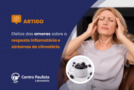 Efeitos das amoras sobre a resposta inflamatória e sintomas do climatério
