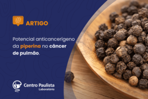 Potencial anticancerígeno da piperina no câncer de pulmão